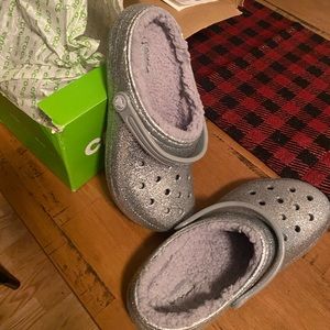 Brand new winter crocs